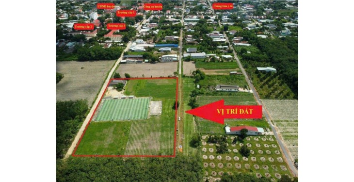 Bán gấp 15.000m2 đất ở Trung tâm hành chính thị trấn Tân Châu Tây Ninh